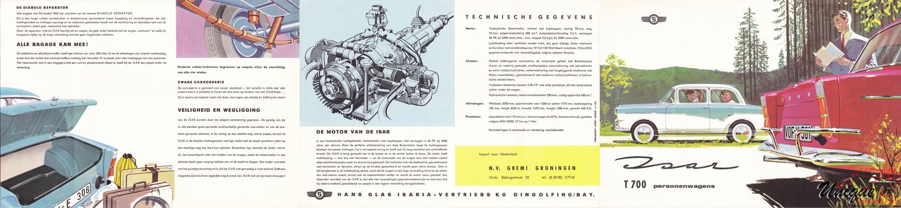 1971 Glas Isart T700s Brochure Page 2
